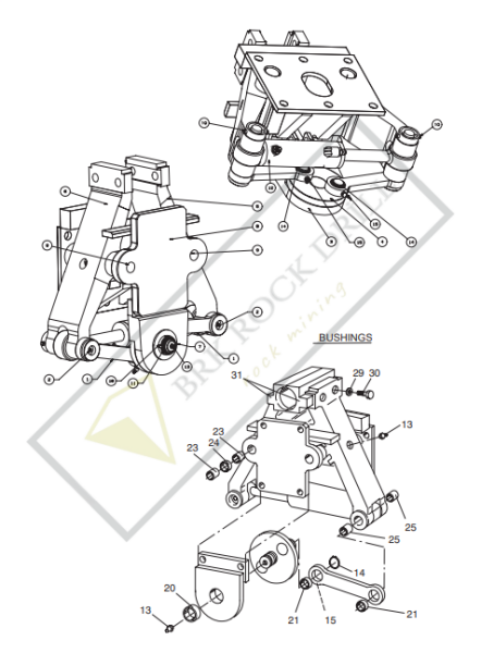 55005359 - 550 053 59 - RETAINING CENTRALIZER | TAMROCK