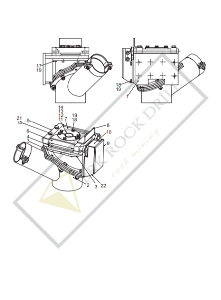 55056623 -  550 566 23 - SUCTION HEAD | TAMROCK