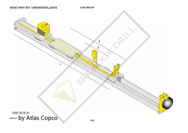 3128 2803 50 - 3128280350 - BASIC PART SET | ROCKET BOOMER - 282