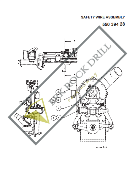 23508158 - 235 081 58 - SANDVIK - DX600 - DX680 - DX700 - DX800